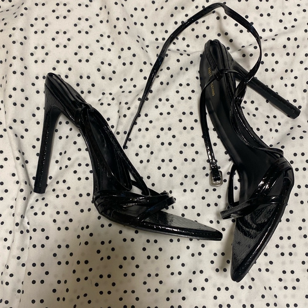 PLT Black Heels